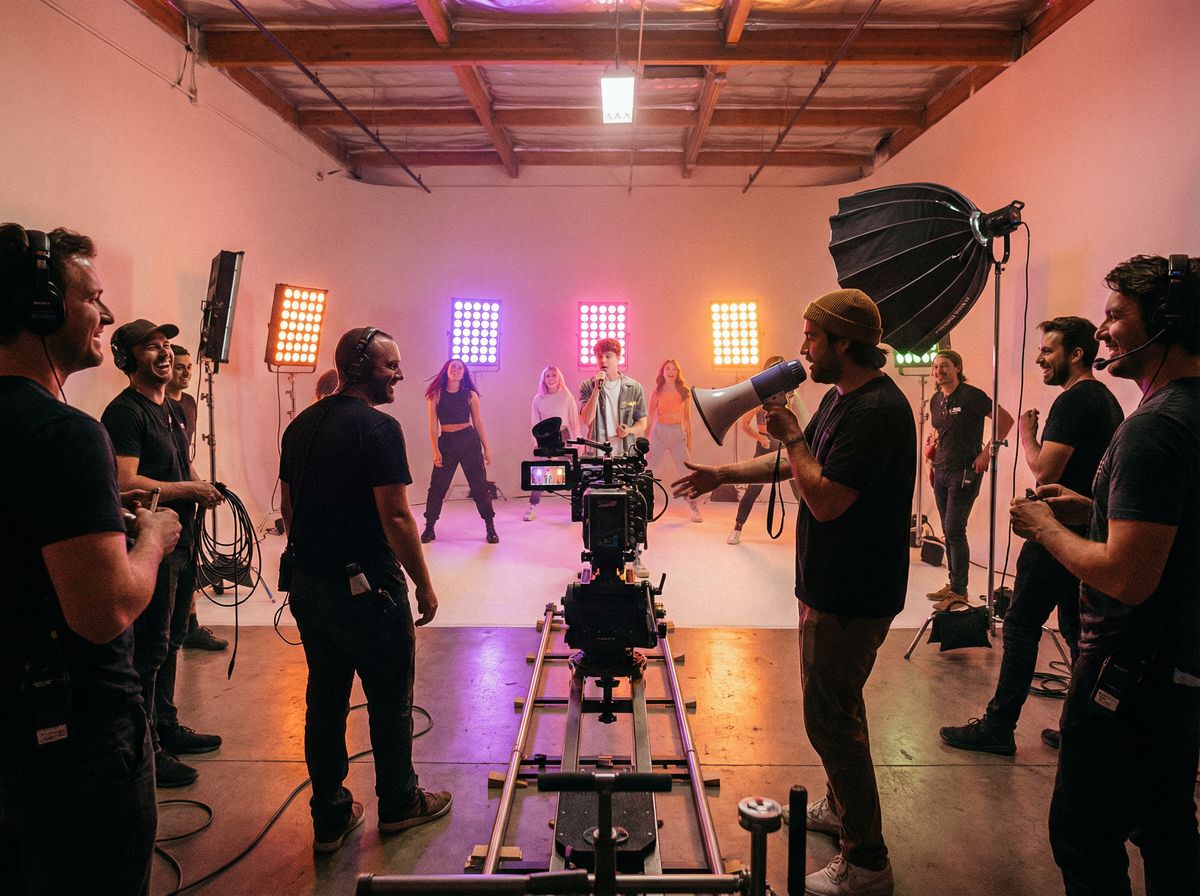 高清动漫传媒MV拍摄幕后花絮