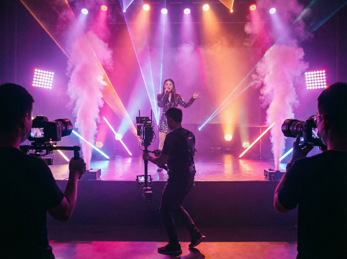 高清动漫传媒演唱会拍摄