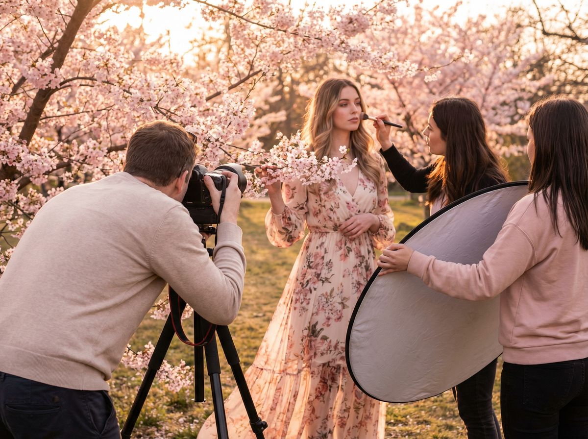 高清动漫传媒户外写真拍摄